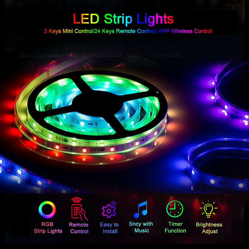 How to Connect LED Strip Lights to Music