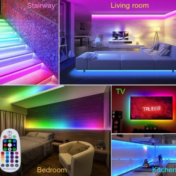 LED Strip Light 10m Smart Magic Colour Room Ideas