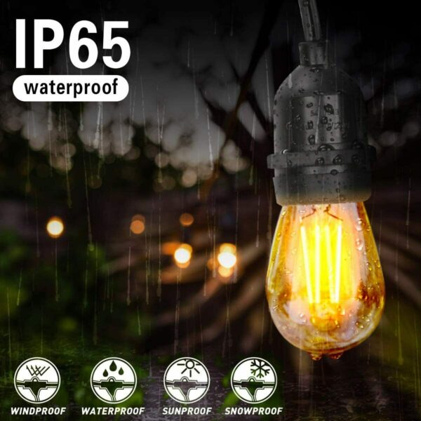 Outdoor String Light Vintage Bulb IP Rating