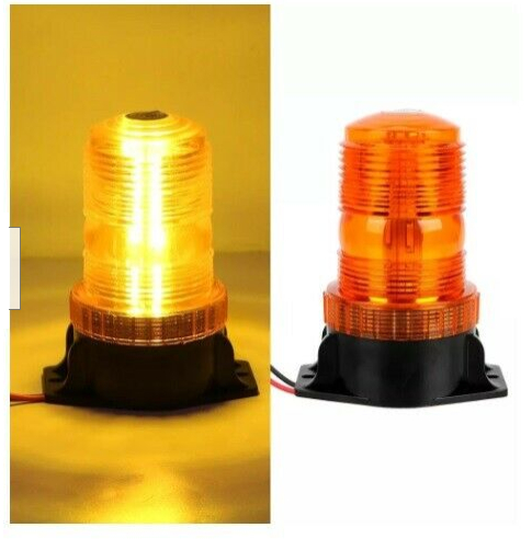 Warning Flashing Beacon LED Amber - Led Lights Dublin