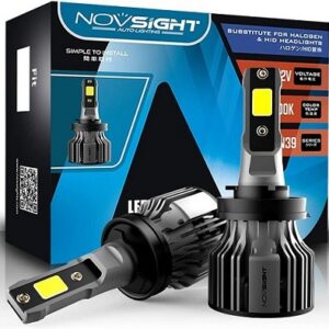 H4 Headlight Bulb Set Novsight N62 Series Set
