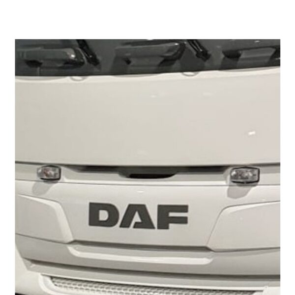 Double Burner White Clear Mounted on Truck Grill