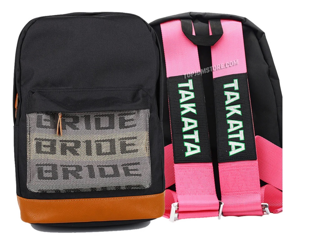 JDM Drifting Pink Accessory Pack Bride Backpack