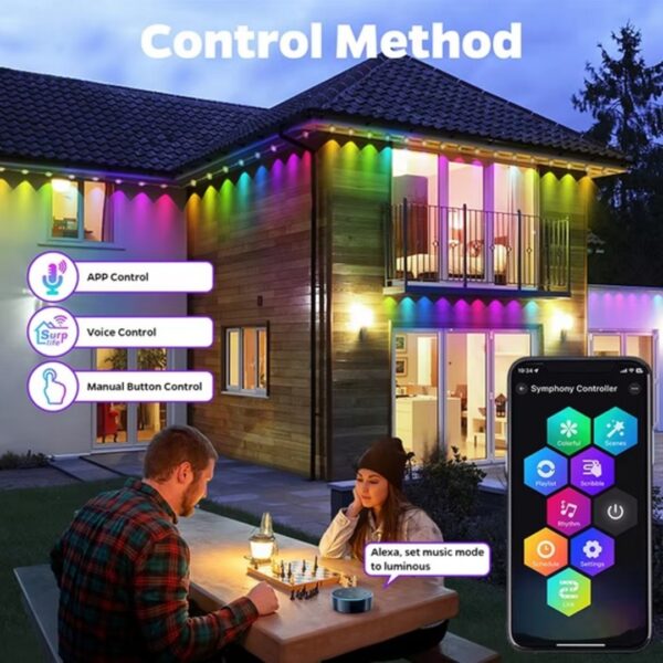 Permanent Outdoor Eave Light APP Description